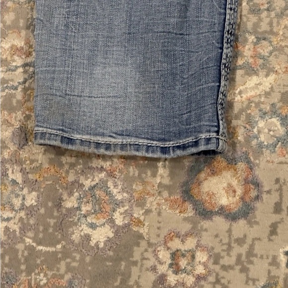 BKE Buckle Nolan Straight Leg 5 Pocket Jeans Mens 34L  Stretch Denim Faded - Picture 13 of 15